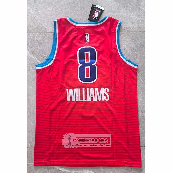 Camiseta Oklahoma City Thunder Jalen Williams NO 8 Statement 2024-25 Naranja